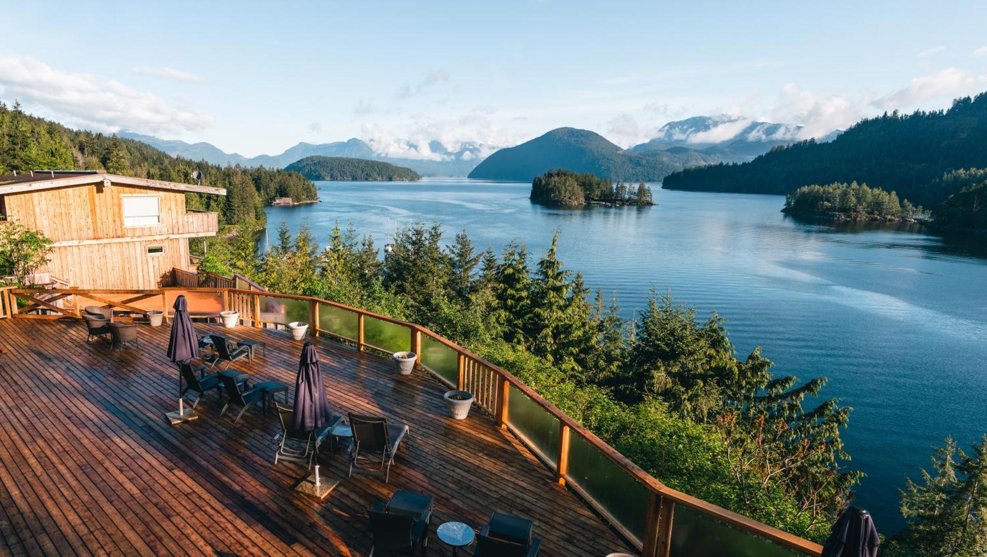 West Coast Wilderness Lodge Egmont Extérieur photo